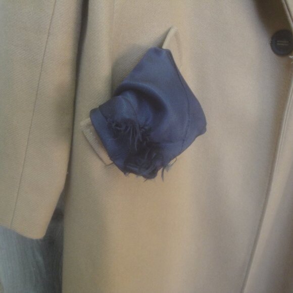 Zara Coat Women's Med Camel Tan Preppy New York Chic Style Classic Chicago Fall - Picture 6 of 9